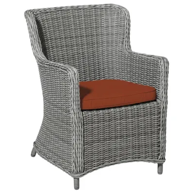 Produktbild von Madison Sitzkissen für Korbsessel Panama 48x48 cm Terrakotta