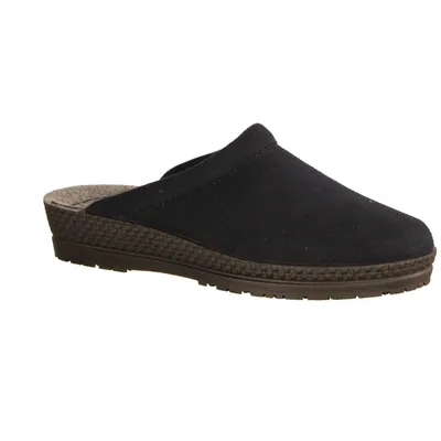 Zdjęcie produktu dla Rohde 2291-50 kapcie damskie z ciepłą podszewką tekstylną niebieskie NEW - House - hüttenschuhe Damen Hausschuhe, Blau