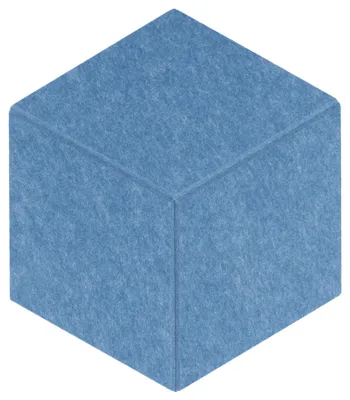 Zdjęcie produktu dla Płytka filcowa felly heksagon 02 - kształt: prostokątny, kolor: niebieski, prostokątny: 40×46 cm