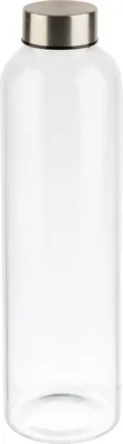 Produktbild von Trinkflasche - Glasflasche - 7 x 7 cm - Höhe 26,5 cm - Ø 7 cm - 0,75 Liter - Transparent