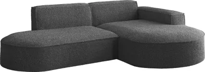 Produktbild von Kaiser Möbel Ecksofa Designer MODENA STUDIO stoff ASCOT Graphite Rechts