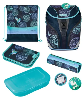 Zdjęcie produktu dla Herlitz 50037582 Herlitz Grundschulranzen SoftLight Plus Bloomy Birds