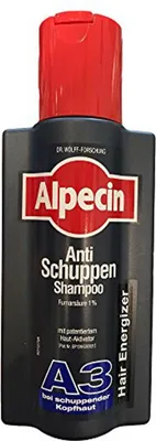 A product shot of Alpecin Anti Schuppen Shampoo A3.