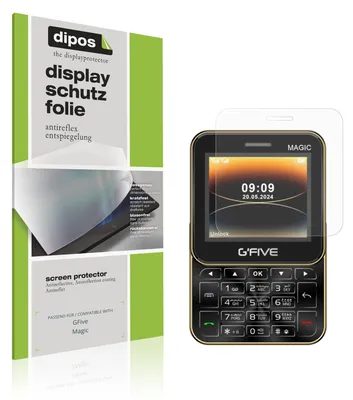 Produktbild von 4x Schutzfolie für GFive Magic matt Displayschutzfolie Folie Display Schutz dipos