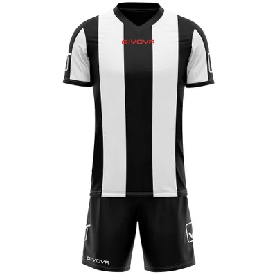 Produktbild von Sport-Set Givova Catalano Schwarz-Weiß Weiß