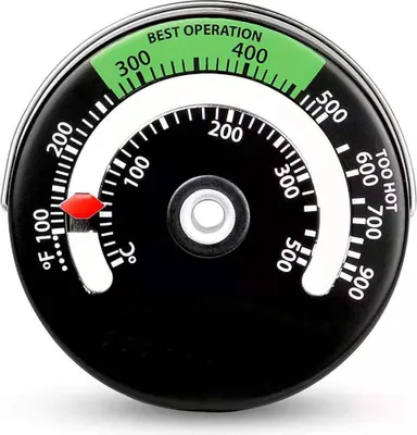 Produktbild von Magnetisches Ofenthermometer, Ofenthermometer für Holzkamin, Backofenthermometer (1)