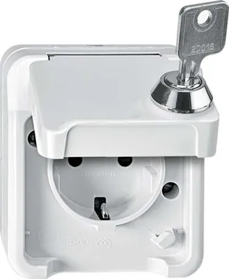 Obrázok produktu pre Merten SCHUKO zásuvka MEG2416-8029