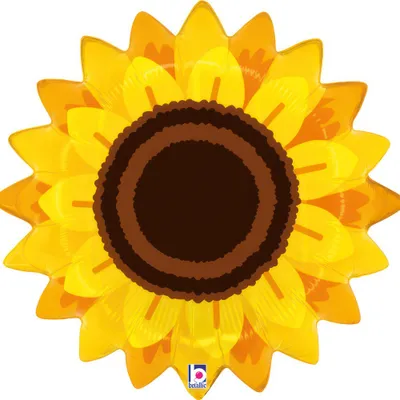 Produktbild von Shape Folienballon "Sonnenblume" | 56 cm