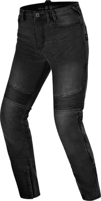 Produktbild von SHIMA Zenith Damen Motorrad Jeans, schwarz, 34/30