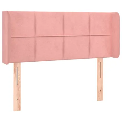 Obrázek produktu pro vidaXL Čelo postele s ušima růžové 83x16x78/88 cm Velvet