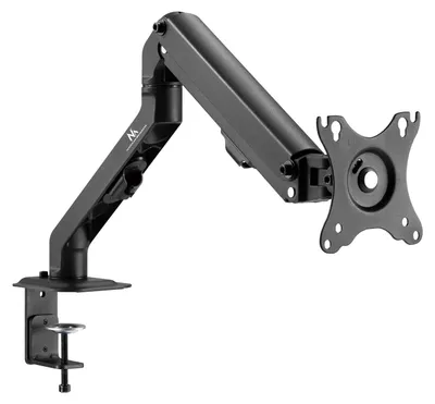 Zdjęcie produktu dla 1-krotny uchwyt monitora ze sprężyną gazową Uchwyt stołowy 17"-27" Ramię monitora Obrotowe Uchylne Obrotowe VESA 75x75 100x100 2-7kg