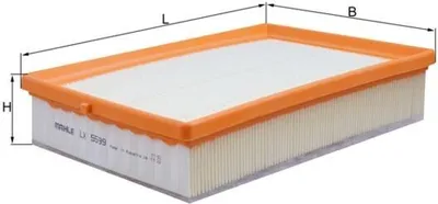 Produktbild von Luftfilter MAHLE LX 5599 für VOLVO XC40 (536) Filtereinsatz