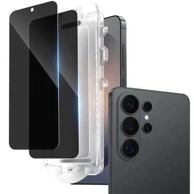 Produktbild von SYTIRO Panzerglas Schutzfolie Blickschutz für Samsung Galaxy S26 Ultra, 2x Privacy Panzerglas + Montagehilfe, 9H, HD, Anti-Fingerprint