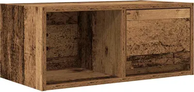 Obrázek produktu pro vidaXL TV skříňka vzhled starého dřeva 60x31x25,5 cm materiál na bázi dřeva