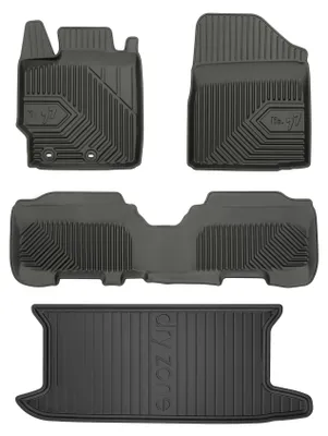 Immagine prodotto di Tappetini 3D TPE + baule DryZone per Toyota Yaris II 2005-2011 4 pezzi