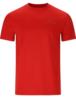 Image de T-shirt de performance Endurance Vernon v2, couleur rouge Mars, taille L