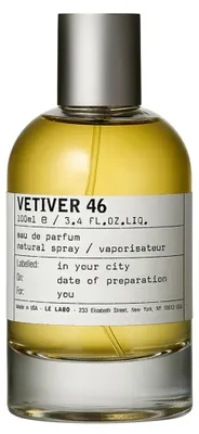 Produktbild von Le Labo Vetiver 46 Eau de Parfum Spray 100 ml