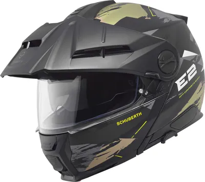 Produktbild von Schuberth E2 Trail Klapphelm, schwarz/gold, XL (61)