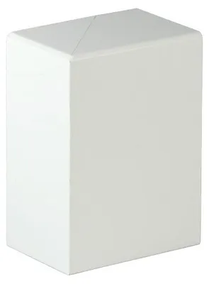 Produktbild von Neuhofer Endstück für Rohrabdeckleiste 15 x 7 x 7 cm weiß