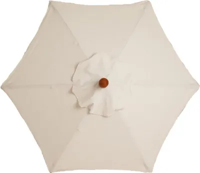 Produktbild von 1x Ersatzbezug für 6-Streben-Sonnenschirm, wasserdicht – UV-beständige 3 m Schutzhaube mit abnehmbarem Design, für Holz- & Metallgestelle