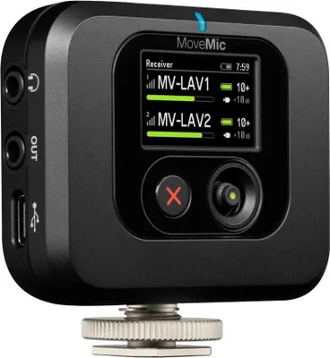 Immagine prodotto di Shure MV-R-Z6 wireless microphone receiver Camera mount