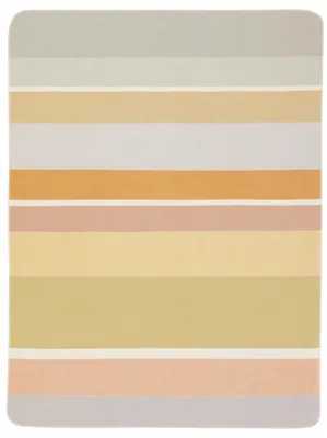 Produktbild von Biederlack Wohndecke mit Overlocksaum Stripe oasis   Größe 150 x 200
