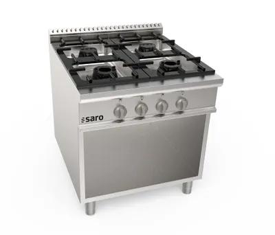 Immagine prodotto di Cucina a gas Saro a libera installazione sottobanco, 4 fuochi, modello Lq / Cug4Ba