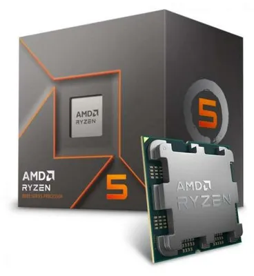 Obrázek produktu pro AMD Ryzen 5 8400F, AMD Ryzen™ 5, Zásuvka AM5, 4 nm, Krabice, AMD, 8400F