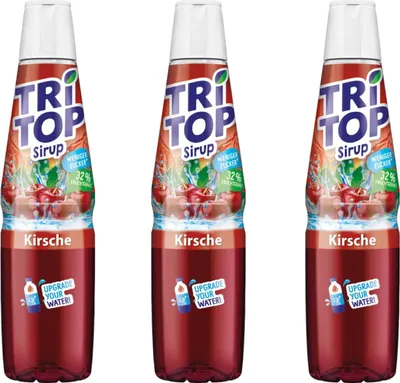 Produktbild von TRi TOP Sirup Kirsche 600 ml (3er Pack)