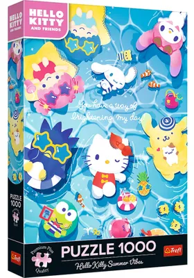 Produktbild von Trefl Premium Plus Quality Hello Kitty, 1000 Stück(e), Cartoons