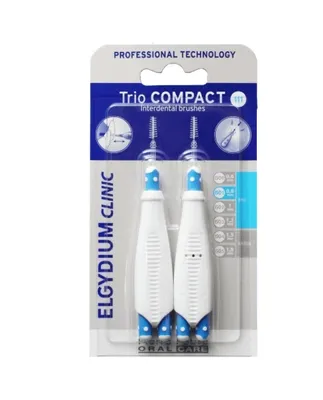 Produktbild von Elgydium Clinic Trio Compact 2 Interdental Brush Mix Narrow