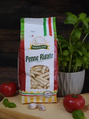 Produktbild von Pastificio Gioia Penne Rigate Pasta Typisch Kalabrisch, 500G