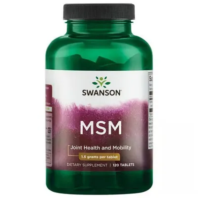 Produktbild von MSM 1500 mg 120 Tabletten Swanson Health Products