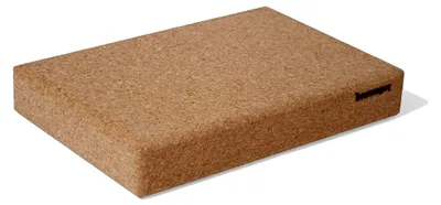 Produktbild von Yoga Korkplatte, Schulterstandplatte, L 30,5 x B 20,5 x H 5 cm