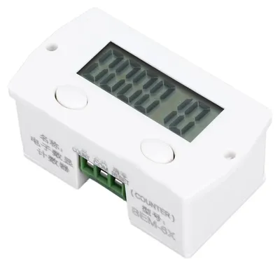 Elektronischer Zähler 0-999999 Magnetisch Digital Industrie Rund