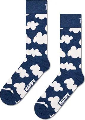Image de Happy Socks Cloudy Half Chaussettes longues Bleu UE 41-46 Homme Bleu UE 41-46