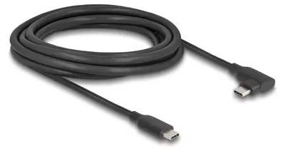 Obrázok produktu pre DeLOCK 81195, 3 m, USB C, USB C, USB 3.2 Gen 2 (3.1 Gen 2), 10 Gbit/s, Čierna