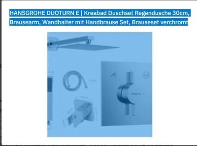 Produktbild von Hans Grohe Duo Turn E - Kreabad Set