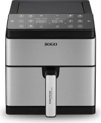 Obrázok produktu pre Sogo FRE-SS-10910, Teplovzdušná fritéza, 6 L, 80 °C, 200 °C, 60 min, Samostarný