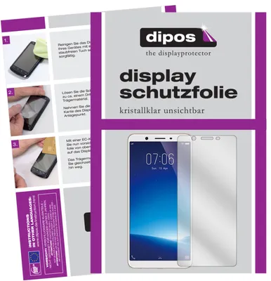 Produktbild von 6x Schutzfolie für Vivo Y73 klar Displayschutzfolie Folie Display Schutz dipos