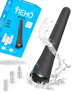 Autoantenne kurz, 6,5 cm, AM/FM/DAB, universal, schwarz