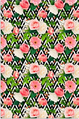 Produktbild von MuchoWow® Poster Blumen - Farben - Rosen 60x90 cm - Wanddekoration