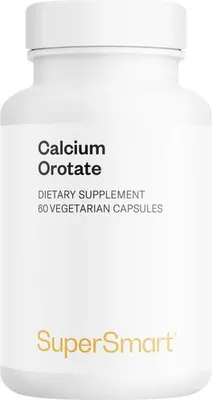 Produktbild von SuperSmart Calcium Orotate  Dietary Supplement - 60 Vegi-Kaps