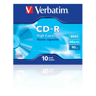 Obrázek produktu pro Verbatim Cdr90 800Mb 40X (10) Jc