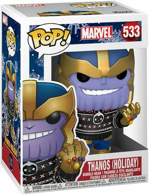 Produktbild von Marvel - Thanos (Holiday) 533 - Funko Pop! - Vinyl Figur