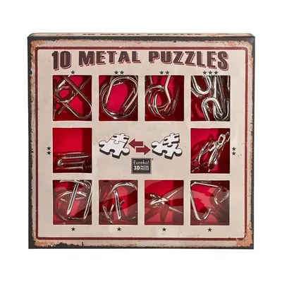 Immagine prodotto di Set di puzzle in metallo Eureka - 10 set di puzzle in metallo viola (disponibile solo nell'espositore 52473355)