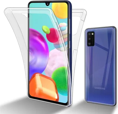 Obrázek produktu pro Cadorabo Protective Case for Samsung Galaxy A41 Natural 360° Case Full Body Pouzdro na mobilní telefon s krytem