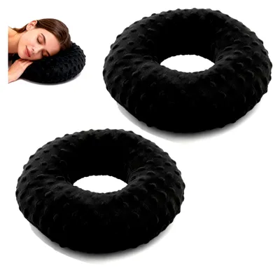 Produktbild von Donut Kissen für Ohrpiercings, Ohrenschmerzlinderung und Seitenschläfer