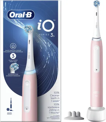 Image de Oral-B iO 8006540730843 electric toothbrush Adult Vibrating toothbrush Pink, White