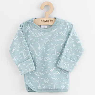 Produktbild von Neu Baby Classic II Baby-Strampler Dino mint, Gr. 50